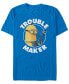 Фото #1 товара Minions Men's Kevin Trouble Maker Short Sleeve T-Shirt