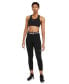 Спортивные брюки Nike женские Nike Pro 365 Women's Mid-Rise Cropped Mesh Panel Черный, S - фото #5