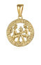 Gold-plated Gemini pendant SVLP0713XH2GOBL