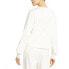 Puma Exhale Relaxed Pullover Sweatshirt Womens Off White 521469-65 L - фото #2