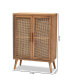 Фото #9 товара Furniture Alina Mid-Century Modern Finished 2 Door Accent Storage Cabinet