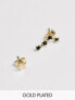 Pieces 18K plated star constellation studs in gold