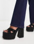 Фото #13 товара ASOS DESIGN power stretch flare in dark blue