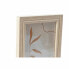 Wall photo frame DKD Home Decor 32,5 x 1,5 x 45 cm Crystal Natural Brown Modern MDF Wood