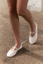 Фото #1 товара Кожаные балетки soft с пряжкой ZARA