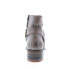 Фото #7 товара Bed Stu Winslet F328001 Womens Gray Leather Zipper Casual Dress Boots