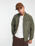 Фото #1 товара Timberland DWR insulated bomber jacket in khaki