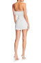 Фото #2 товара Retrofête Womens Torin Feather & Sequin Strapless Dress White Size X-Large