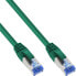 Фото #2 товара InLine Patch Cable S/FTP PiMF Cat.6A halogen free 500MHz green 2m
