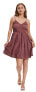 Фото #1 товара Повседневное платье Vero Moda VMHONEY Regular Fit 10220925 Розово-коричневое