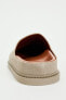 Faux fur clog slippers