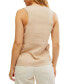Фото #2 товара Women's Millie Scoop-Neck Button-Up Vest