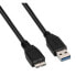 AISENS USB A Male To Micro USB B 3.0 Male 2 m USB Cable