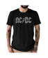 Фото #1 товара Men's Premium AC/DC Word Art T-shirt