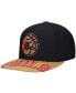 Men's x Lids Black, Tan Philadelphia 76ers Current Reload 3.0 Snapback Hat