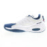 Фото #9 товара Reebok Solution Mid Mens Blue Synthetic Lace Up Athletic Basketball Shoes