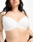 Фото #5 товара ASOS DESIGN Curve microfibre moulded t-shirt bra in white