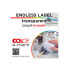 Фото #1 товара Прозрачные самоклеящиеся принтерные этикетки матовые COLOP 155362 1.4 см