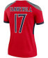 Фото #4 товара Women's Ryan Tannehill Red Tennessee Titans Inverted Legend Jersey