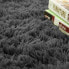 Фото #3 товара Strado Dywan okrągły Shaggy Strado 160x160 GreyNight (Ciemny Szary) uniwersalny