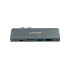 Фото #3 товара Canyon DS-5 - USB 2.0 Type-C - Grey - SD - 60 Hz - USB 2.0 - Aluminium