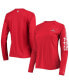 ფოტო #1 პროდუქტის Women's Red Georgia Bulldogs PFG Tidal Long Sleeve T-shirt