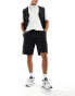 Calvin Klein Jeans washed cargo shorts in black Ck schwarz, S - 45-48 - фото #4