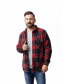 Фото #1 товара Men's Jax Long Sleeve Plaid Shirt Jacket