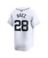 ფოტო #2 პროდუქტის Men's Javier Baez White Detroit Tigers Home Limited Player Jersey