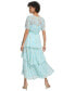 ფოტო #2 პროდუქტის Women's Tiered Chiffon Midi Dress