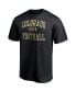 ფოტო #3 პროდუქტის Men's Black Colorado Buffaloes First Sprint Team T-shirt
