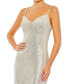 ფოტო #3 პროდუქტის Women's Ieena Sequined Sleeveless Column Gown