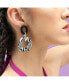 ფოტო #3 პროდუქტის Women's Abstract Drop Earrings