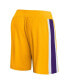 Фото #4 товара Men's Gold Los Angeles Lakers Referee Iconic Mesh Shorts