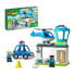 Фото #3 товара Детям LEGO DUPLO 10959, Полицейская станция с вертолетом и машиной с мигалками и сиреной, Конструктор, 2+ лет