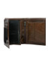 Фото #4 товара Мужское портмоне кожаное черное вертикальное без застежки Portfel-CE-PR-FRM-70-01.23-czarny Factory Price