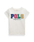 ფოტო #1 პროდუქტის Toddler and Little Girls Corduroy-Logo Cotton Jersey Tee