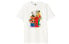 Фото #1 товара Kaws X Sesame Street X UNIQLO 优衣库芝麻街kaws三方联名短袖T恤 全家福 男女同款 白 / Футболка UNIQLO Kaws X Sesame Street featured_tops t_shirt
