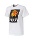 ფოტო #3 პროდუქტის Men's NBA x Naturel White Phoenix Suns No Caller ID T-shirt