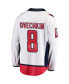 ფოტო #2 პროდუქტის Men's Alexander Ovechkin White Washington Capitals Breakaway Player Jersey