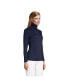 Women's Lightweight Jersey Skimming Long Sleeve Turtleneck