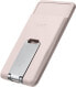 Фото #1 товара Чехол для смартфона LAUT Flexi Prop MagSafe Stand Wallet для iPhone Розовый iPhone 12/13/14/15 (все модели)