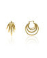 ფოტო #1 პროდუქტის Adesuwa Medium Hoop Earrings