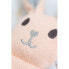 Baby Comforter Crochetts Bebe Baby Comforter Pink Rabbit 39 x 1 x 32 cm