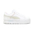Фото #1 товара Puma Mayze Queen Of Hearts Platform Womens White Sneakers Casual Shoes 39551301