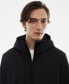 Men's Water-Repellent Hooded Quilted Jacket