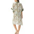 Vince Camuto Womens IVORY Printed Kimono Midi Swim Cover-Up Green Size US Small