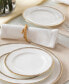 Фото #14 товара Haku Set of 4 Bread Butter and Appetizer Plates, Service For 4