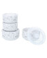 Фото #2 товара Porcelain 20 & 30 oz. Cutlery Storage Jars with Lids, Set of 4