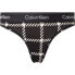 Женское нижнее белье Calvin Klein Modern Cotton Panties MenS Window Pane / Black, XS - фото #1